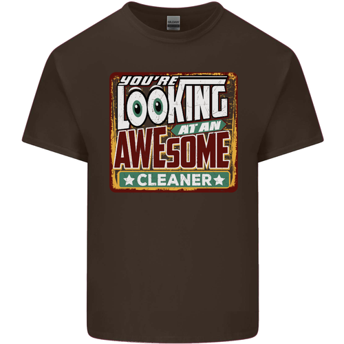 Youre Looking At An Awesome Limpiador Algodón Hombre Camiseta Top Camiseta - Imagen 67 de 102
