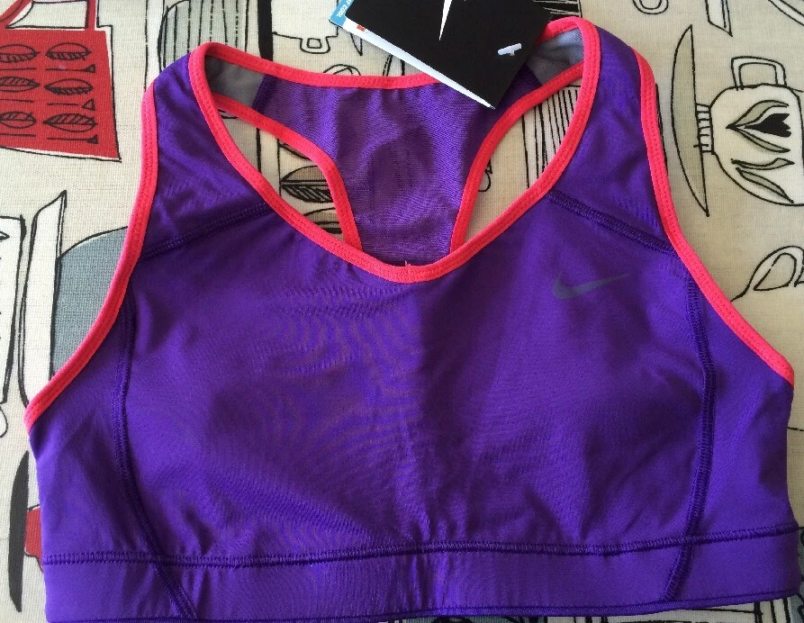 Nike Womens Crop Top Definition Bra Running Sports Gym X-Small Dri