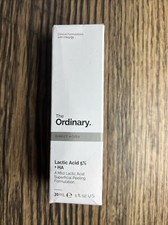 The Ordinary Lactic Acid 5% + HA 2% Serum - 30ml - Gently Exfoliates & Hydrates - New In Box 1 thumbnail image