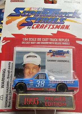 1995 Racing Champions SAMMY SWINDELL #38 Channellock Craftsman Truck 1/ ...