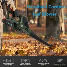 180 MPH Cordless Leaf Blower 5 Speed Levels Electric Air Blower w/2Batteries NEW