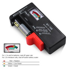 -168 ABS Battery Tester for 9V 1.5V