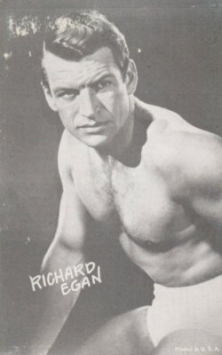 American Actor Richard Egan 1950s OLD PHOTO