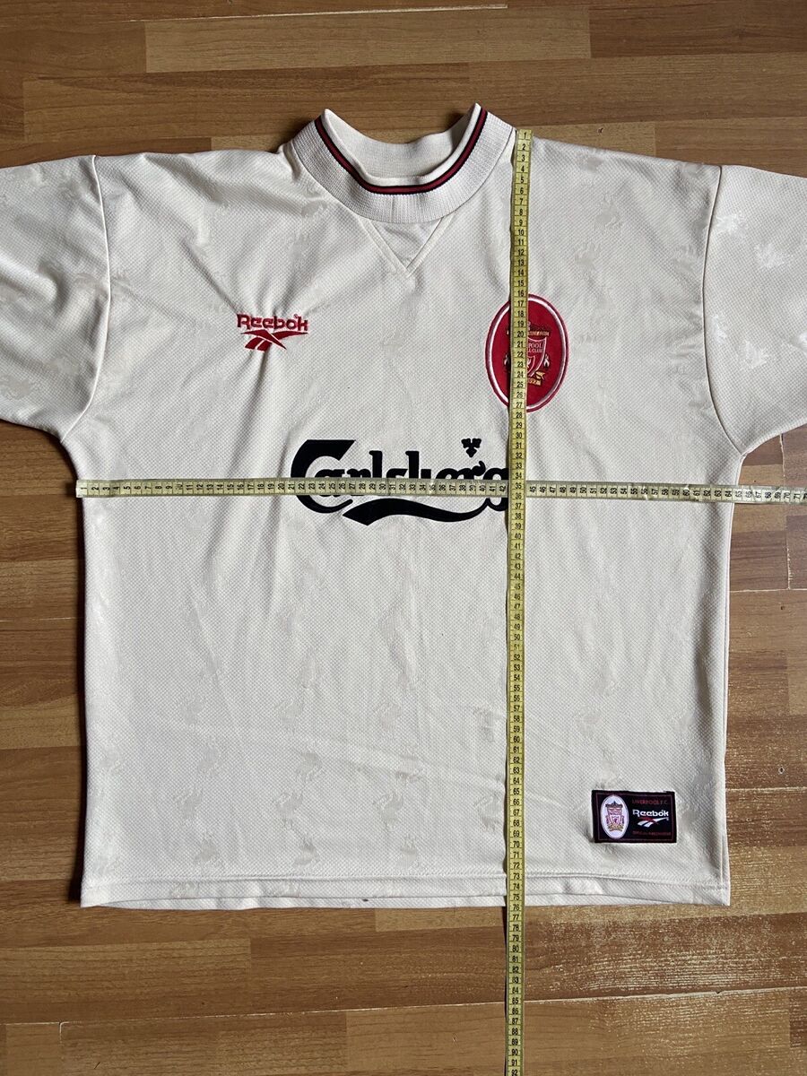 LIVERPOOL 1996 1997 AWAY FOOTBALL SHIRT SOCCER JERSEY REEBOK LIVERPOOL 1996 1997 AWAY FOOTBALL SHIRT SOCCER JERSEY REEBOK