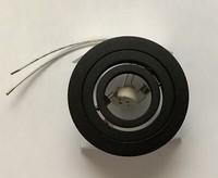 LED Einbaustrahler Rahmen DIVA35.2M Schwarz Einbauspot Einbaurahmen