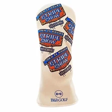 B&B Golf  Fairway Wood/ Hybrid Head Cover - STRIPE SHOW !