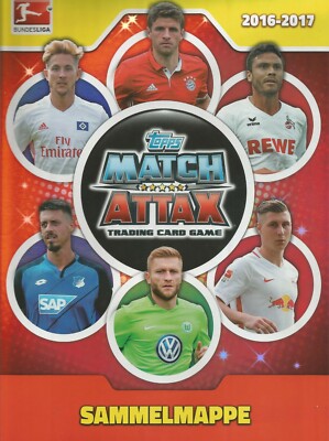 Topps Match Attax 2016/2017 Basis Karten Nr_1 bis Nr_162