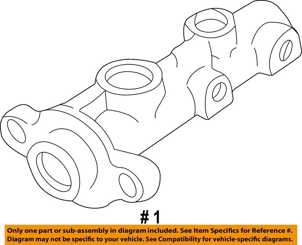 Cilindro maestro de freno usado se adapta a: Chevrolet Camaro 1999 grado A Foto 4 de 4