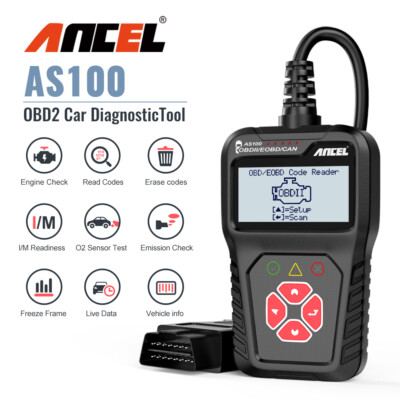 Ancel AS100 Auto OBD2 Scanner Code Reader Scanner Engine Fault Diagnostic Tool