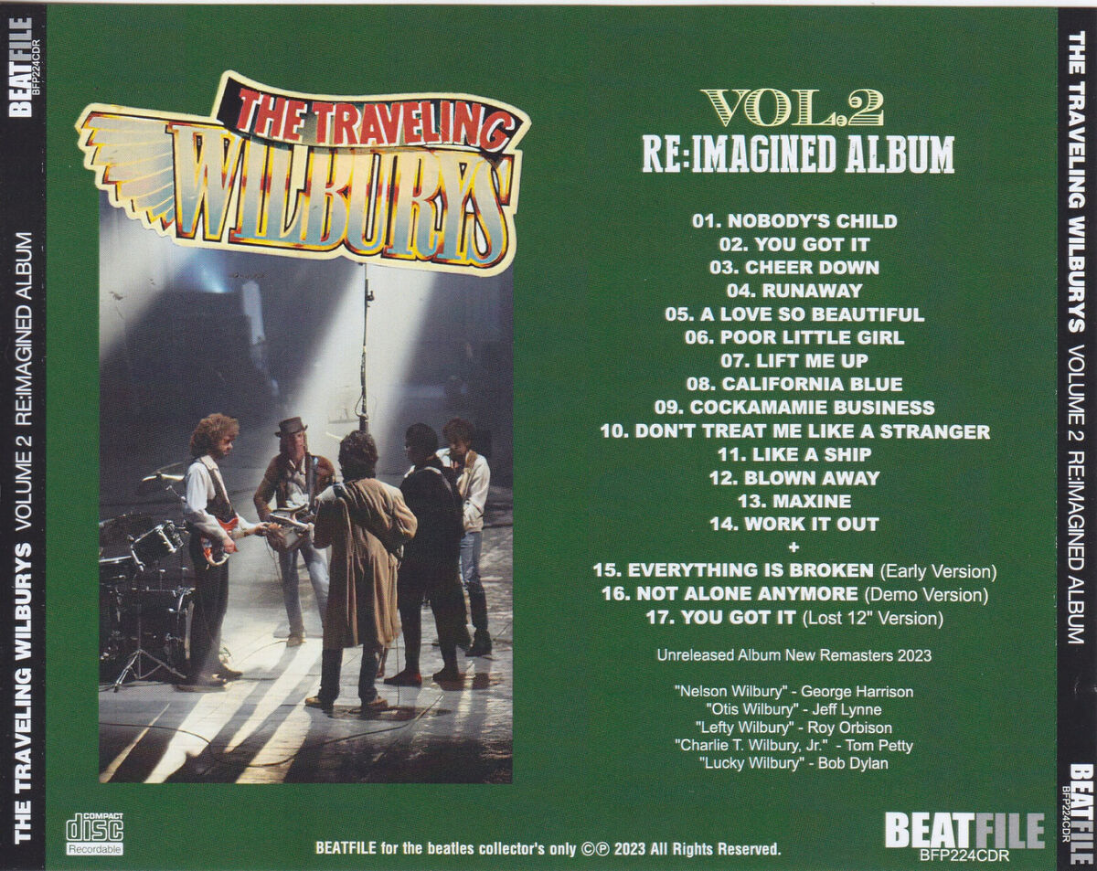 THE TRAVELING WILBURYS - VOLUME 2 RE:IMAGINED ALBUM (1CD) | eBay THE TRAVELING WILBURYS - VOLUME 2 RE:IMAGINED ALBUM (1CD) | eBay