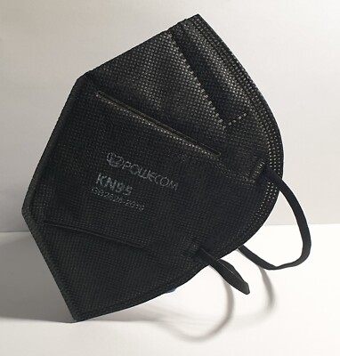 Gray Color Powecom ® KN95 Respirator Mask - Headband Style - 10 Masks Per Pack- Made To The NEW GB2626-2019 Standard With Better Breathability - Foto 2