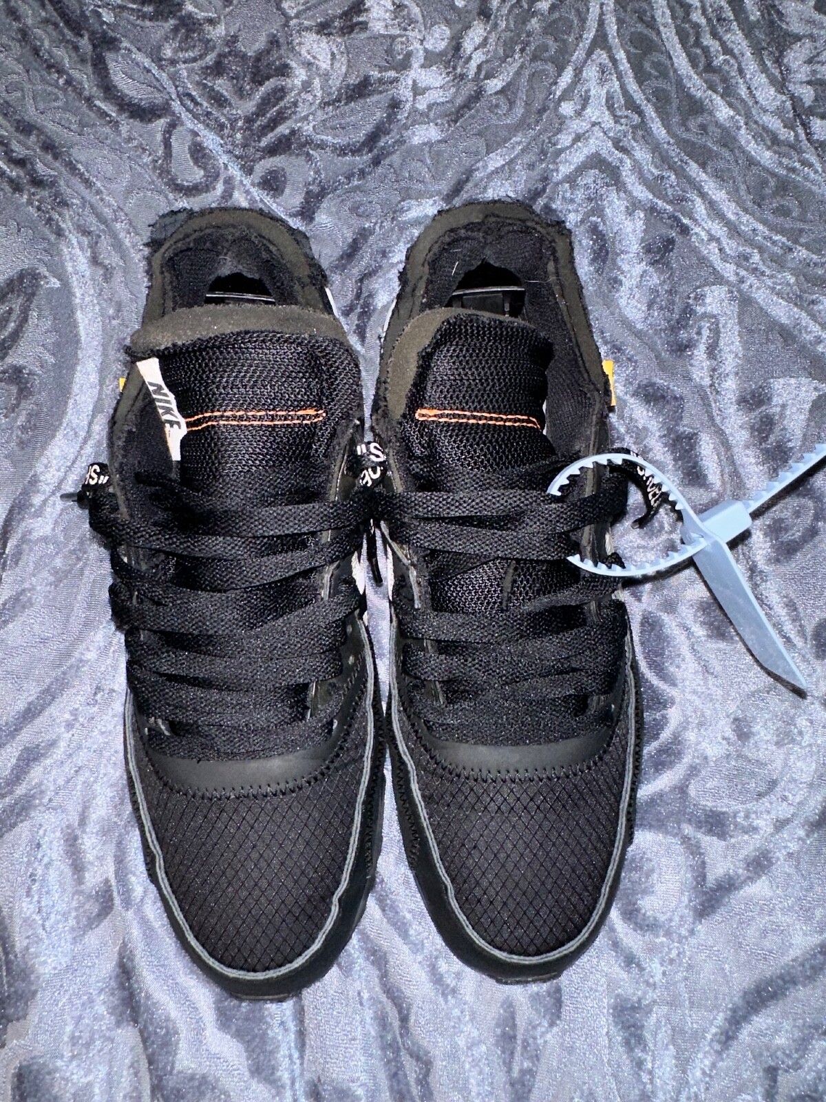 OFF WHITE X NIKE Nike Air Max 90 x BIANCO SPORCO 2019 (AA7293 001) da uomo taglia 6 5 leggere ?