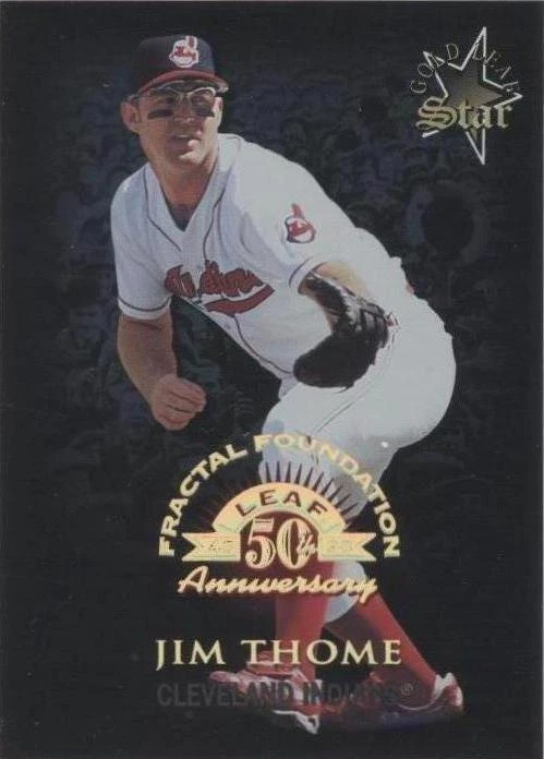 1998 Leaf Fractal Foundation - Jim Thome #161
