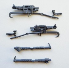 Warhammer 40K x2 Necromunda House Cawdor Polearm Autoguns