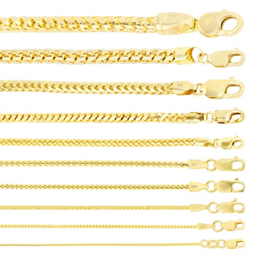 Round Franco Chain Pendant Necklace 16 