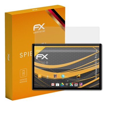 atFoliX 2x Displayfolie für Chuwi Hi10 X Pro Schutzfolie matt&stoßfest Folie