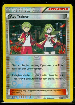 Pokemon ACE TRAINER 69/98 - XY Ancient Origins - Rev Holo - MINT