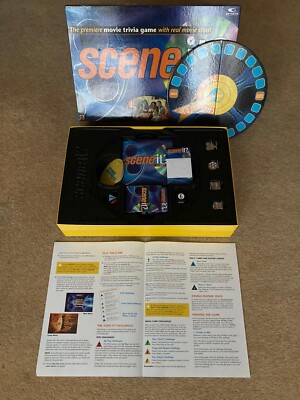 Scene It Film Quiz DVD Brettspiel komplett Das DVD Spiel UND Junior Monopoly