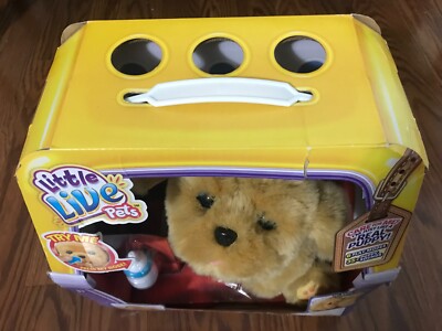 Little Live Pets SNUGGLES My Dream Puppy Interactive Toy Brand New