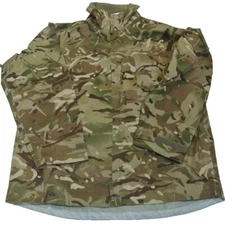 Genuine British Army MTP Paclite MVP Waterproof Lightweight Rain Jacket USED XL
