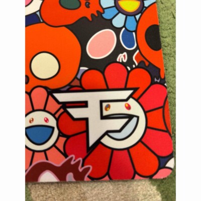 Faze x Takashi Murakami Kaikai Kiki Mouse Pad 2XL Color Red JAPAN