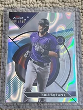 2023 Topps Finest Lava Refractor #55 Kris Bryant #D 001/100