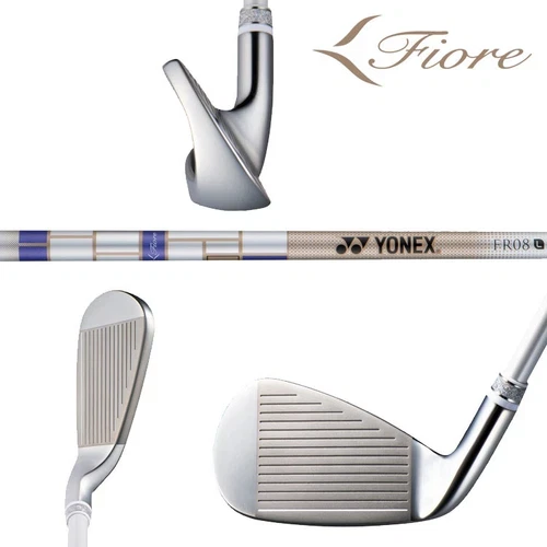 Women YONEX 2025 Fiore Iron set 7-9 PwSw 5pic RH FR08 graphite Flex Ladies HC - Image 4 of 4