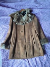 Rare Vintage Quality Lambskin Real Leather Coat Never Worn