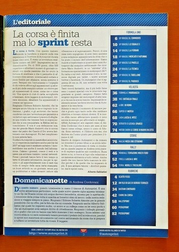 AUTOSPRINT JAHR 2016 NR. 46 FORMEL 1 - VERSTAPPEN - HAMILTON - FERRARI - LEWIS - Bild 2 von 3