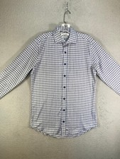 Twillory Shirt Mens 15 32/33 Blue Tailored Fit Safe Cotton Preppy Button Up