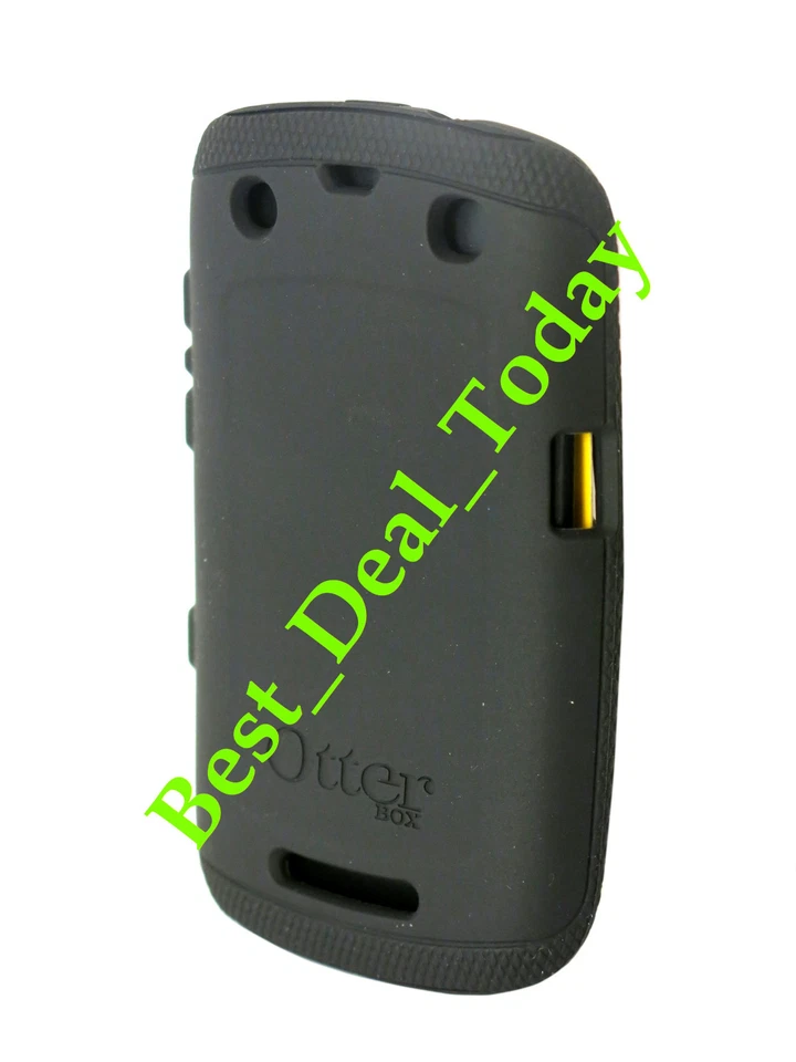 FUNDA PIEL IMPACTO OTTERBOX APTA PARA BLACKBERRY CURVE 9350 9360 9370 NEGRA Foto 2 de 2
