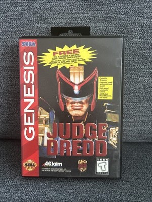 Sega Genesis Judge Dredd OVP Retro Videogame Videospiele Games Mega Drive