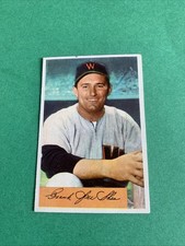 Vintage Baseball Card 1954 Bowman No.104 Frank Shea