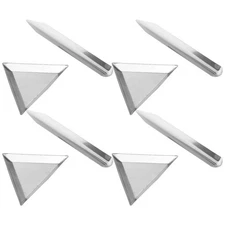  1Set Mini Scale Trays: Electronic Scale Tray - Stainless Steel Weighing Dish