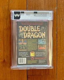 Double Dragon Nintendo NES 9.4 CIB Box With Shrink Wrap 9.4 CIB WATA Top Of Pop