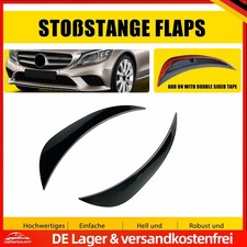 Front Stoßstange Flaps Aero für Mercedes-Benz C-Klasse W205 S205 AMG Line 15-18 Front Stoßstange Flaps Aero für Mercedes-Benz C-Klasse W205 S205 AMG Line 15-18