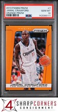 2013 PANINI PRIZM ORANGE #7 JAMAL CRAWFORD #/60 POP 1 PSA 10