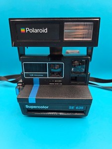 Vintage Polaroid Supercolor SE 635 LM Program Instant Camera