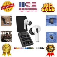 Foam Masters Ultra- Memory Foam Ear Tips for AirPods Pro 1st  2nd Gen  3 Pa...