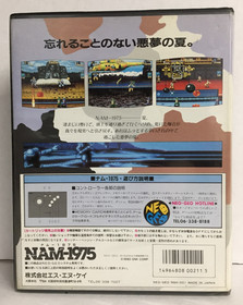 NAM-1975 Japan Import NEO GEO AES Complete JPN CIB NeoGeo MANUAL Tested WORKING