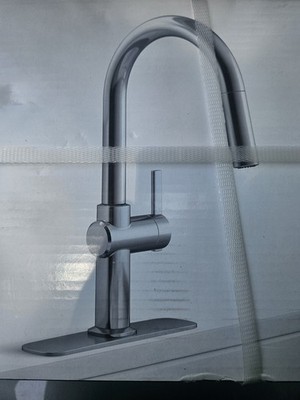 New!  KOHLER Clarus POLISHED CHROME Pull-Down Kitchen Faucet
