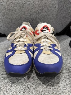 Nike Air Structure Triax 91 Persian Violet White Blue Men s Size 8.5 DC2548-100