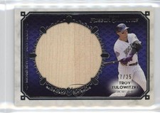 2014 Topps Museum Collection Jumbo Lumber Relics 7/25 Troy Tulowitzki wq8