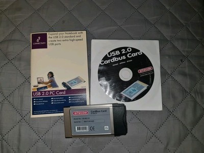 Sitecom Cardbus Card Modell CB-003 2x USB Hub PCMCIA Cardbus Adapter Notebook