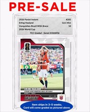 Presale 2026 Panini Instant World Cup Erling ...