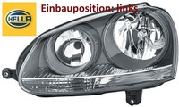 Hella 1EG247007-411 Hauptscheinwerfer Links Scheinwerfer Frontscheinwerfer