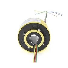 Taidacent Through Bore Electrical Slip Ring Rotate Conductive Energization Co...