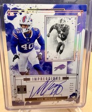 Von Miller 2025 Panini Impeccable Auto Impressions /49 Bills