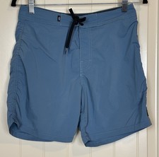 Vans Mens Size 28 blue Surf Board Shorts Swim Beach GUC
