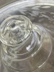 Antique PYREX Glass $ Insert with Furman Bros Brooklyn Etched Metal Holder & Lid — photo 3